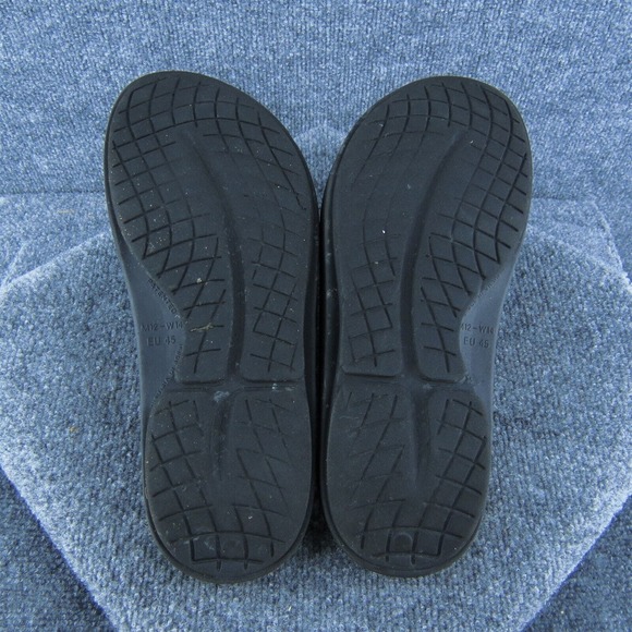 Oofos Men Slide Sandals Gray Synthetic Slip On Size 12 Medium - Picture 7 of 9